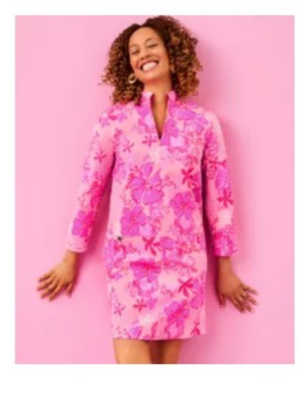 NWT Lilly Pulitzer  Rosie Dress Sz XS
Parigi Pink Supporting Squad Dress SOLD OU